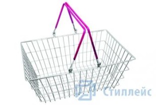 Корзина покупательская с двумя ручками кр ОЦ 20л.