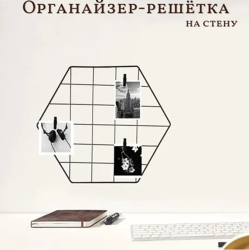 Органайзер-решетка 26х30 см Ral 9005