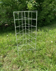 Шпалера трансформер 450х450х450х1290 белая ПП