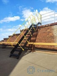 Лестница перехода крыши 45° (стандарт)