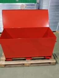Ящик пожарный для песка 1000х520х590мм RAL3020ПП