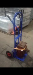 Тележка грузовая с пневматическими колесами ПП RAL6018