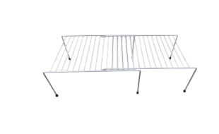 Полочка раздвижная 350/660х240х150 Ral9003