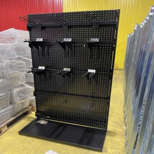 Стойка для садового инструмента 1000х440х1824 RAL9005 ПП